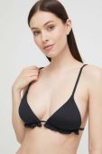 Купальний бюстгальтер United Colors of Benetton колір чорний злегка ущільнена чашечка (3291243)