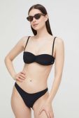 Купальний бюстгальтер United Colors of Benetton колір чорний злегка ущільнена чашечка (3291296)