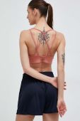 Спортивний бюстгальтер adidas by Stella McCartney TrueStrength колір помаранчевий
