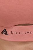 Спортивний бюстгальтер adidas by Stella McCartney TrueStrength колір помаранчевий