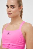 Спортивний бюстгальтер adidas by Stella McCartney TruePurpose колір рожевий Спортивний бюстгальтер adidas by Stella McCartney TruePurpose колір рожевий