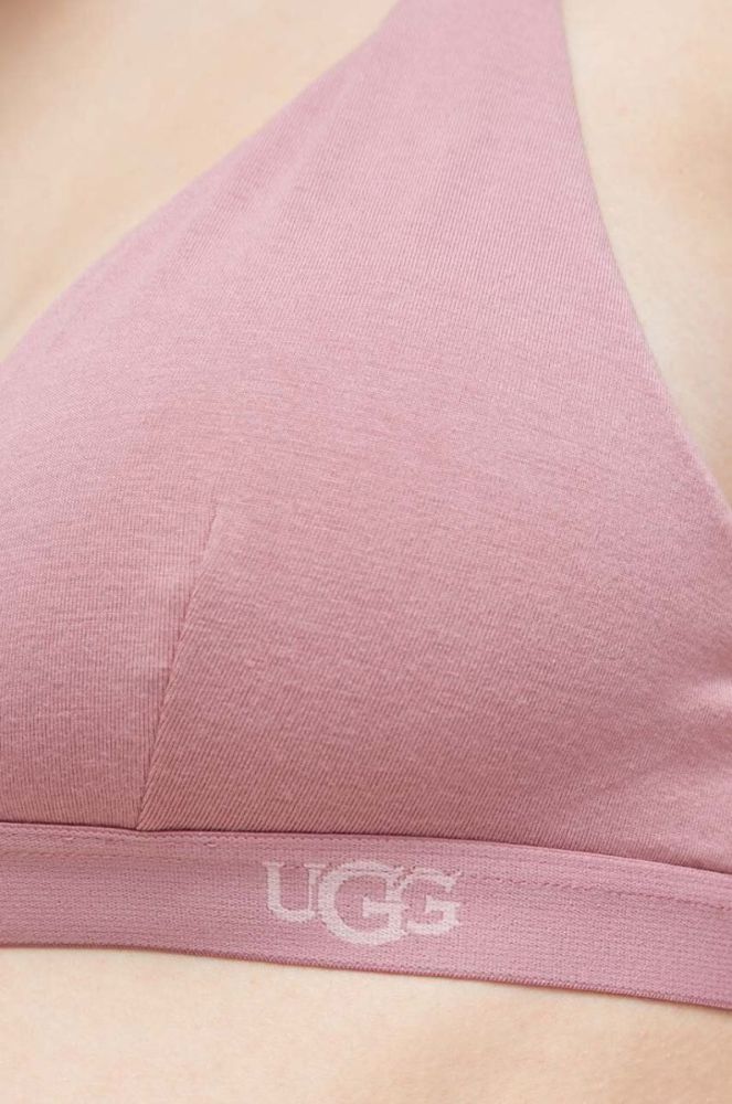 Бюстгальтер UGG колір рожевий меланж фото 5