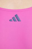 Суцільний купальник adidas Performance Colorblock колір рожевий м'яка чашечка Суцільний купальник adidas Performance Colorblock колір рожевий м'яка чашечка