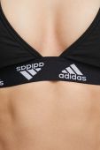 Роздільний купальник adidas Performance колір чорний злегка ущільнена чашечка (3254075)