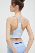 Спортивний бюстгальтер adidas Performance Marimekko візерунок колір блакитний