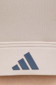 Спортивний бюстгальтер adidas Performance Tailored Impact Luxe колір бежевий однотонний