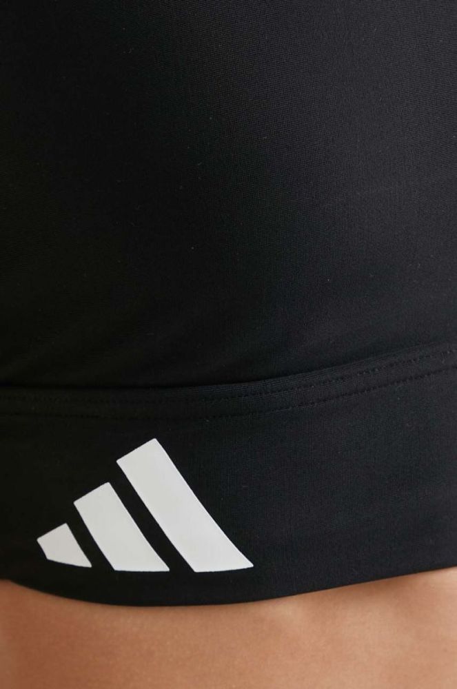 Роздільний купальник adidas Performance колір чорний злегка ущільнена чашечка (3143961) фото 5