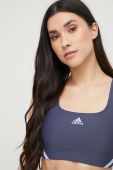 Роздільний купальник adidas Performance м'яка чашечка колір блакитний