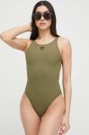 Суцільний купальник adidas Originals Adicolor колір зелений м'яка чашечка IC2249-FOCOLI/BLA Суцільний купальник adidas Originals Adicolor колір зелений м'яка чашечка IC2249-FOCOLI/BLA