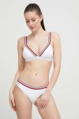 Купальний бюстгальтер Tommy Hilfiger колір білий злегка ущільнена чашечка (3115583)