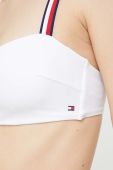 Купальний бюстгальтер Tommy Hilfiger колір білий м'яка чашечка (3152742)