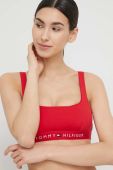 Купальний бюстгальтер Tommy Hilfiger колір червоний м'яка чашечка (3098479)