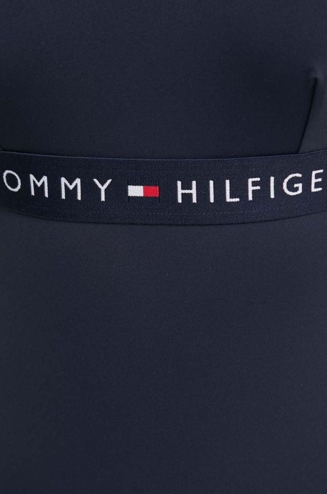 Суцільний купальник Tommy Hilfiger колір синій м'яка чашечка (3102839) фото 4