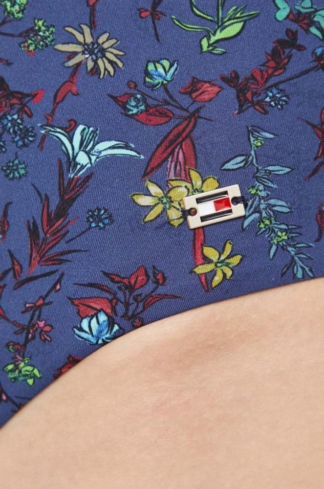 Суцільний купальник Tommy Hilfiger колір синій м'яка чашечка (3254105) фото 4