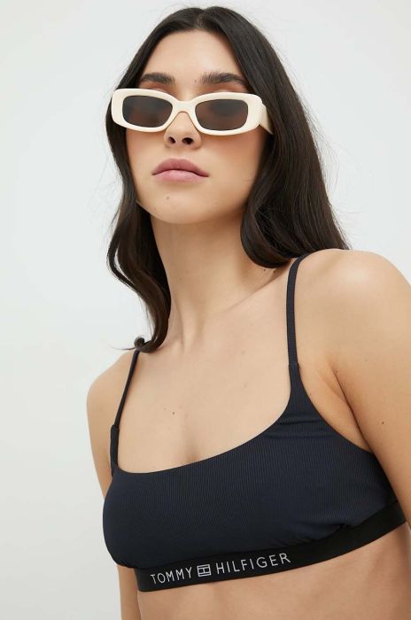 Купальний бюстгальтер Tommy Hilfiger колір чорний