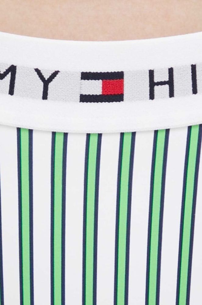 Купальні труси Tommy Hilfiger колір зелений м'яка чашечка фото 4