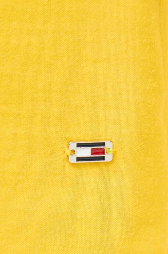 Пляжна сукня Tommy Hilfiger колір жовтий фото 5
