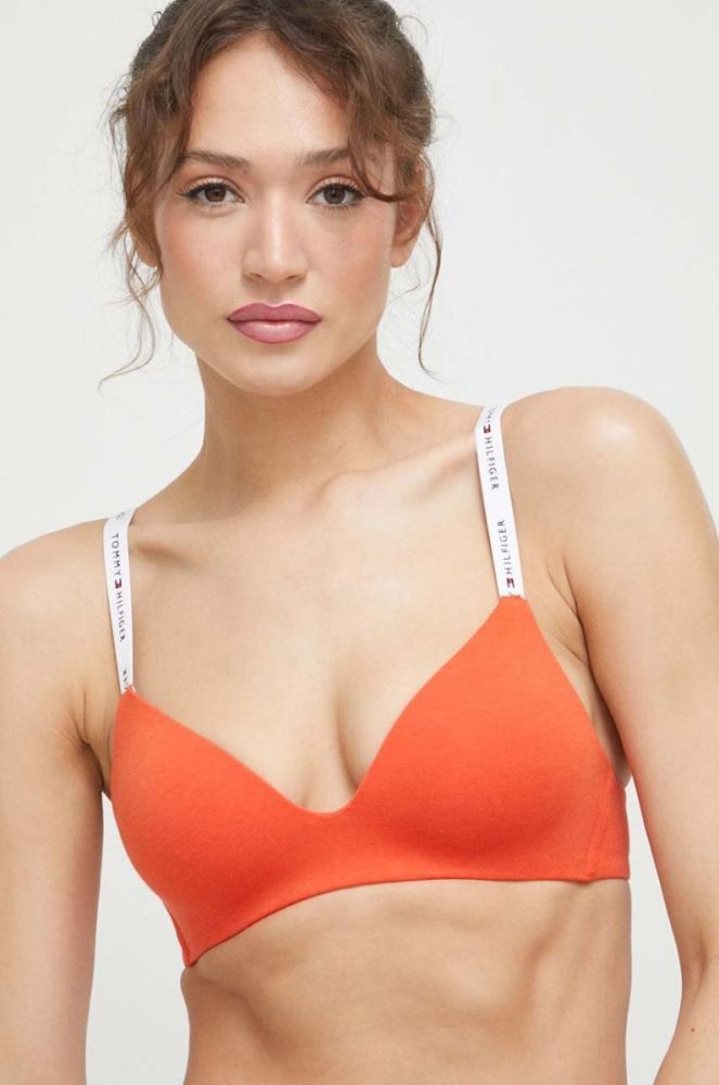 Бюстгальтер Tommy Hilfiger колір помаранчевий однотонний (3172980) фото 3