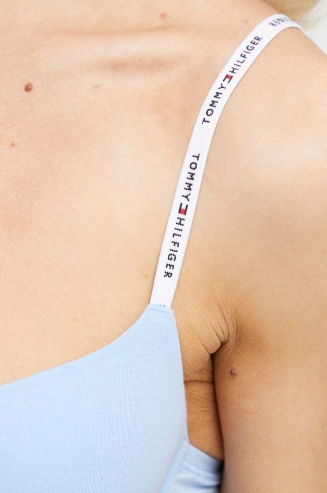 Бюстгальтер Tommy Hilfiger однотонний колір блакитний (3173012) фото 5