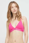 Бюстгальтер Tommy Hilfiger колір рожевий однотонний (3216337)