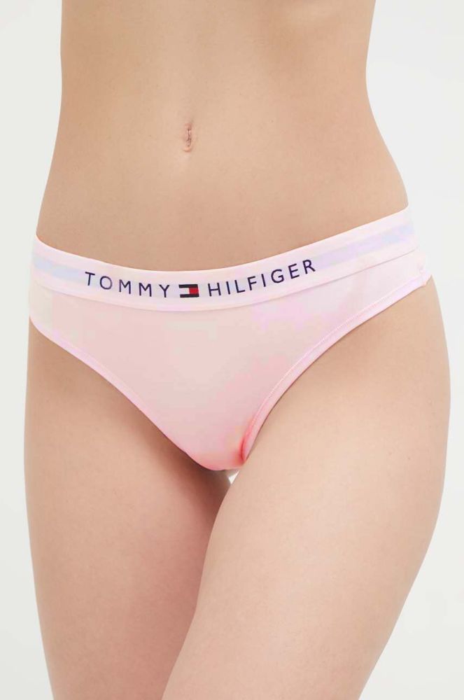 Стринги Tommy Hilfiger колір рожевий (3175229)