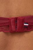 Бюстгальтер Tommy Hilfiger колір бордовий однотонний (2999506)