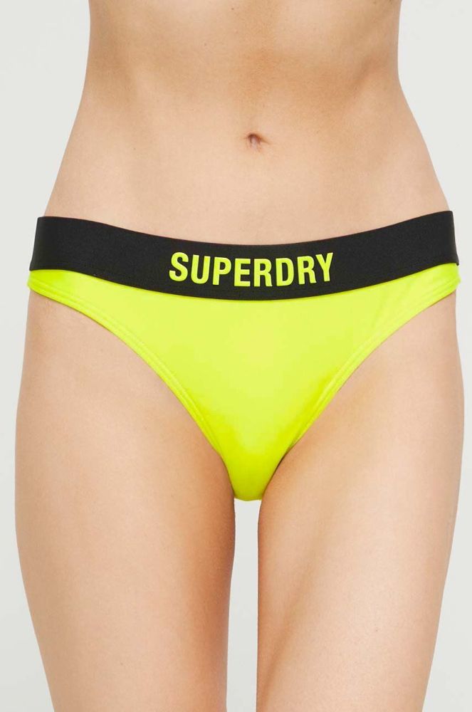 Купальні труси Superdry колір зелений (3184434)