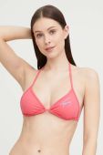 Купальний бюстгальтер Tommy Jeans колір рожевий злегка ущільнена чашечка (3115765)