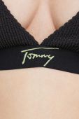Купальний бюстгальтер Tommy Jeans колір чорний м'яка чашечка (3069628) Купальний бюстгальтер Tommy Jeans колір чорний м'яка чашечка (3069628)