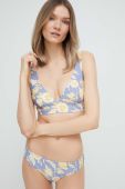 Двосторонній купальний бюстгальтер Rip Curl м'яка чашечка колір блакитний (3206456)