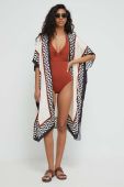 Суцільний купальник Max Mara Beachwear колір коричневий м'яка чашечка