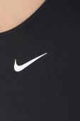 Суцільний купальник Nike Multi Logo колір чорний м'яка чашечка Суцільний купальник Nike Multi Logo колір чорний м'яка чашечка