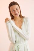 Халат women'secret SPRING SOFT TOUCH колір зелений 4355482