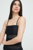 Суцільний купальник Dkny колір чорний злегка ущільнена чашечка (3190405) Суцільний купальник Dkny колір чорний злегка ущільнена чашечка (3190405)