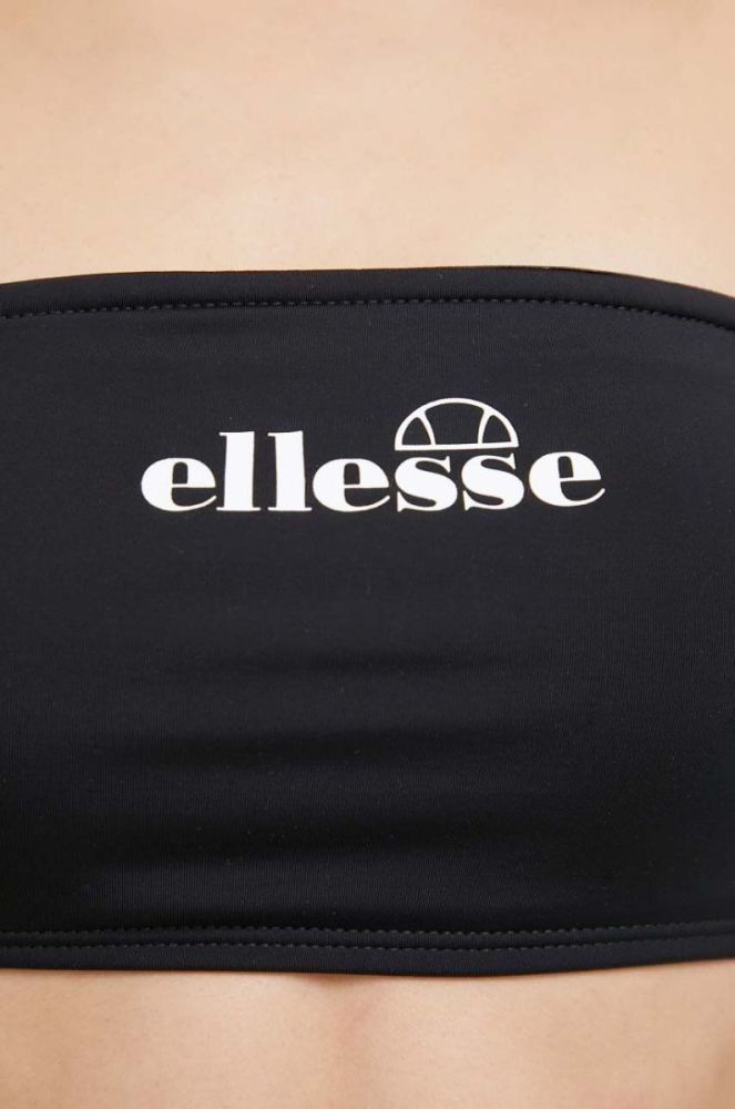 Купальний бюстгальтер Ellesse колір чорний злегка ущільнена чашечка (3244329) фото 4