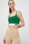 Спортивний бюстгальтер Ellesse колір зелений однотонний SGR17946-GREEN