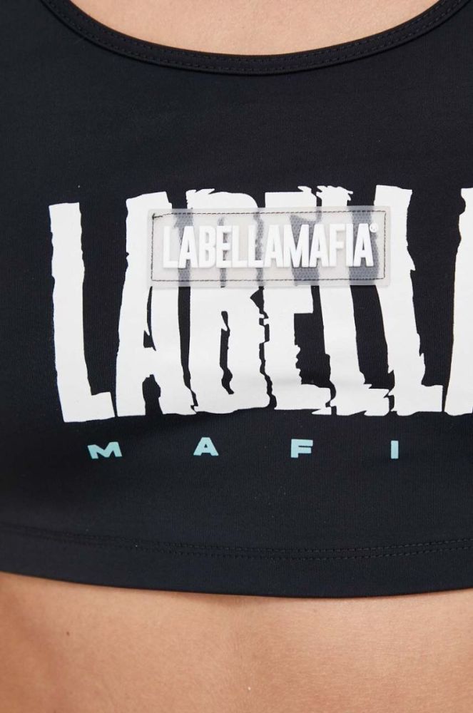 Спортивний бюстгальтер LaBellaMafia Acqua колір білий фото 5