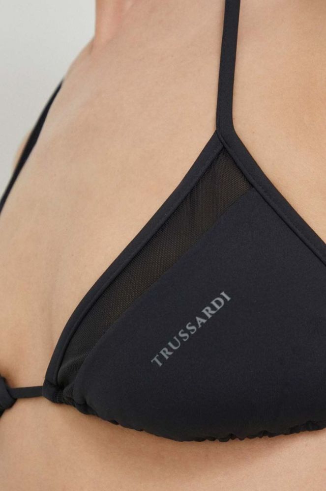 Купальний бюстгальтер Trussardi колір чорний м'яка чашечка (3276997) фото 5