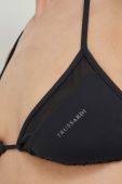Купальний бюстгальтер Trussardi колір чорний м'яка чашечка (3276997)