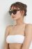 Купальний бюстгальтер Trussardi колір білий злегка ущільнена чашечка (3277115)
