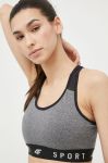 Спортивний бюстгальтер 4F колір сірий Спортивний бюстгальтер 4F колір сірий