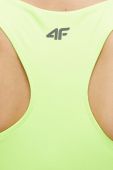 Спортивний бюстгальтер 4F колір зелений однотонний (3146982)