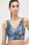 Бюстгальтер для йоги 4F колір синій візерунок Бюстгальтер для йоги 4F колір синій візерунок