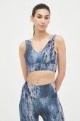 Бюстгальтер для йоги 4F колір синій візерунок Бюстгальтер для йоги 4F колір синій візерунок
