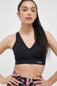 Спортивний бюстгальтер Casall колір чорний візерунок (3187776)