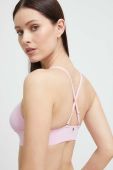 Купальний бюстгальтер Casall колір рожевий злегка ущільнена чашечка