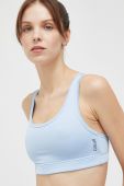 Спортивний бюстгальтер Casall однотонний колір блакитний (3267804)