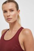 Спортивний бюстгальтер Casall колір бордовий однотонний Спортивний бюстгальтер Casall колір бордовий однотонний