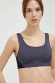 Спортивний бюстгальтер Casall однотонний колір чорний (3267841)