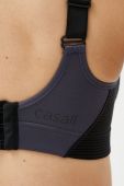 Спортивний бюстгальтер Casall однотонний колір чорний (3267841)